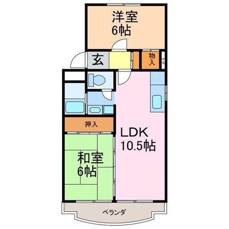 ジャルジョイハイツの物件間取画像